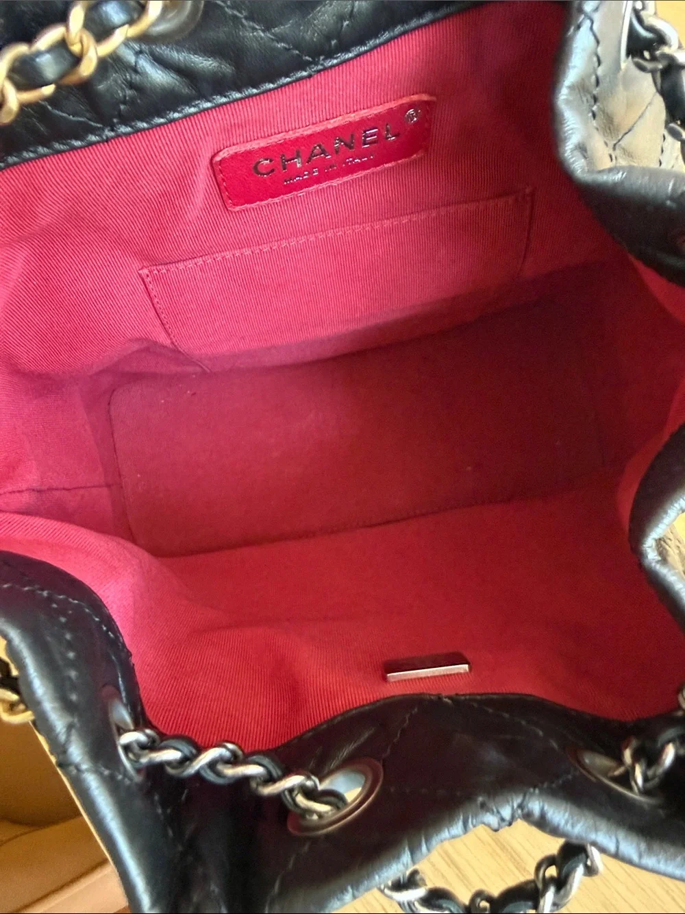100% AUTHENTIC CHANEL GABRIELLE BACKPACK- BLACK